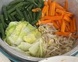 Foto langkah ke 4 dari resep Kluban/ Urap Sayur.