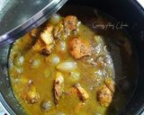 Foto del paso 18 de la receta: Pollo en salsa de cebollas y cebollitas moradas
