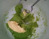 Foto langkah ke 3 dari resep Matcha Latte Custard Cup Bread.