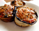 Foto del paso 5 de la receta: Muffins de berenjena y calabacín con verduritas y pollo