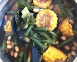 Foto langkah ke 6 dari resep Sayur asem + tempe garit + sambal terasi.