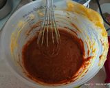 Foto del passaggio 4 della ricetta Ciambella marmorizzata zucca e cacao