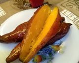 صورة لخطوة 2 من وصفة طريقة البطاطا الحلوة بالسكر المكرمل🍠😋❤️