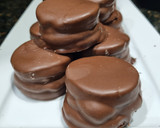 Foto del paso 6 de la receta: SÚPER ALFAJORES DE CHOCOLATE ❤️