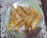 A picture of step 6 of Cheese Corn Toast.