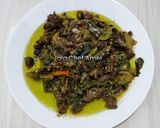 Foto langkah ke 3 dari resep Dendeng Sapi Balado Cabai Hijau.
