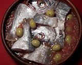 Foto del paso 8 de la receta: Tajine de besugos a la lima encurtida con tomate y olivas