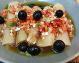 Foto del paso 5 de la receta Ensalada de puerros y verduras 