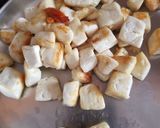 A picture of step 2 of Paneer pulav.