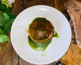 Foto langkah ke 5 dari resep Pancake Creamy Matcha.
