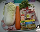 รูปขั้นตอนการทำที่ 1 ของ ต้มจืดผัดกาดขาวเต้าหู้-หมูสับ