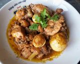 Hình bước làm 6 của món Thịt gà kho trứng