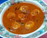 A picture of step 14 of Chettinad Egg Curry.