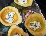 A picture of step 1 of Thanksgiving Leftover Baked Acorn Squash.