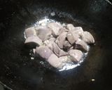 A picture of step 3 of Bhoni masala Kaleeji.