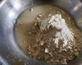 A picture of step 2 of Sourdough Bread.