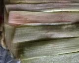 Une image de l'étape 4 de Tarte au flan rhubarbe framboises.