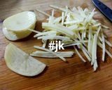 A picture of step 1 of Bengali style Jhur Jhure Aloo Bhaja / Crispy Fried Potato.