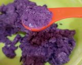 Foto langkah ke 4 dari resep Onde Onde Ketawa Ubi Ungu.