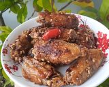 Hình bước làm 3 của món Cánh gà chiên nước mắm