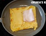 A picture of step 2 of French toast.