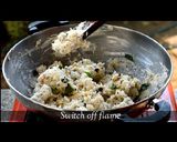 A picture of step 7 of Saamai Uppu Urundai.