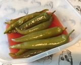 Une image de l'étape 4 de Piments verts orange et citron.