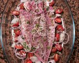 Foto del paso 1 de la receta Jurel blanco al horno con cherry y aceite de dargan