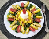 Foto del paso 8 de la receta: Ensalada de mango con espinacas y pollo