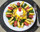 Foto del paso 8 de la receta: Ensalada de mango con espinacas y pollo