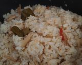 Foto langkah ke 7 dari resep Nasi Liwet Rice Cooker + Telur Dadar.