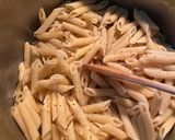 Foto del paso 2 de la receta: Pasta con pollo, tocino y espárragos