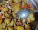 आलू चाट(aloo chaat recipe in hindi) रेसिपी चरण 3 फोटो