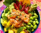 Foto del paso 9 de la receta Poke de Salmón con Fresas