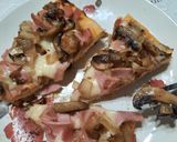 Foto del paso 8 de la receta: Tarta de champiñones con queso y otra con jamón