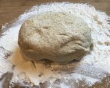 A picture of step 5 of Quick-to-Make No Knead French Style Bread with Oat & Lentil Flour.