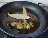 A picture of step 2 of Banana Flower Dry Curry or Mochar Ghonto.