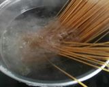 Foto del paso 5 de la receta: Espaguetis con brócoli y salsa de queso