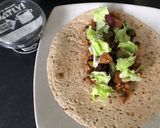 A picture of step 5 of Jackfruit Tacos or Wraps.