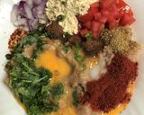 A picture of step 1 of Chicken Chapli Kebab.