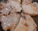 Pas rețetă Cotlet de porc cu sos de pătrunjel și legume 4 fotografie