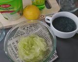 Foto langkah ke 1 dari resep Es Kuwut Melon 🍈.