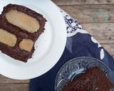 Foto langkah ke 4 dari resep Bolu Pisang Cokelat Eggless.