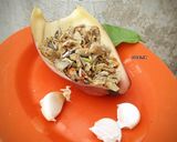 Foto langkah ke 6 dari resep Tumis Jantung Pisang Pedas.
