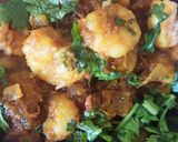 झींगा करी(jhinga currry recipe in hindi) रेसिपी चरण 3 फोटो