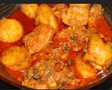 A picture of step 6 of Goalondo Chicken Steamer Curry.