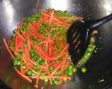 A picture of step 2 of Chinese fried rice.
