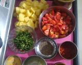 #Aloo_ palak Sabji recipe step 2 photo