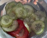 Ecetes uborkasaláta recept fázis 3 fotója