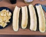 Cukkini csónak recept fázis 1 fotója